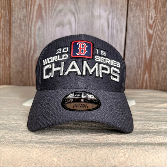 New Era Other - Boston Red Sox New Era 2018 World Series Champions Locker Room 39THIRTY Flex Hat